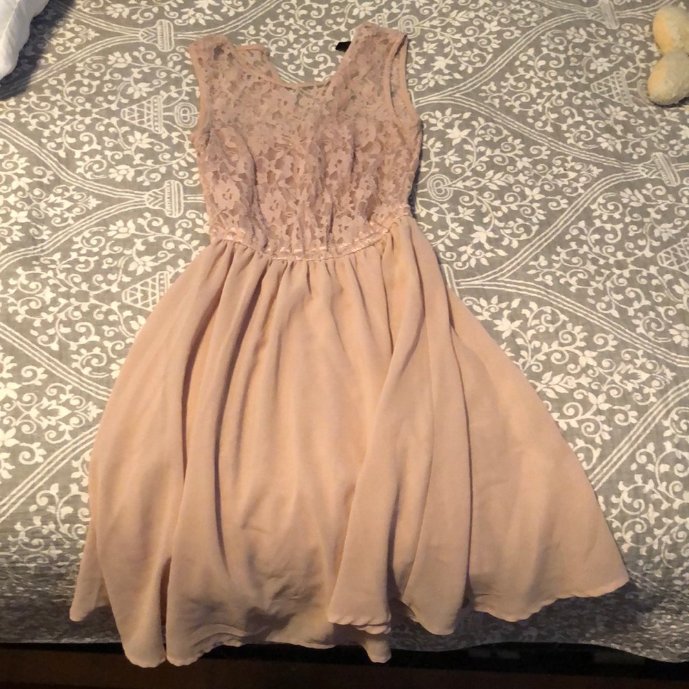 Pale Pink Dress